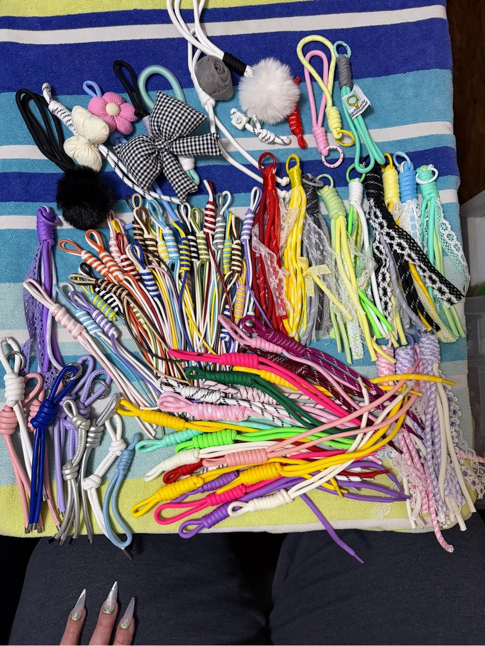 Ropes for Keychains 86 ropes all together
